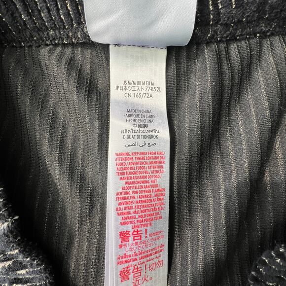 Disney 50th Anniversary Luxe Velour Spirit Jersey Jogger Pants Black Gold, M NWT - Picture 5 of 8